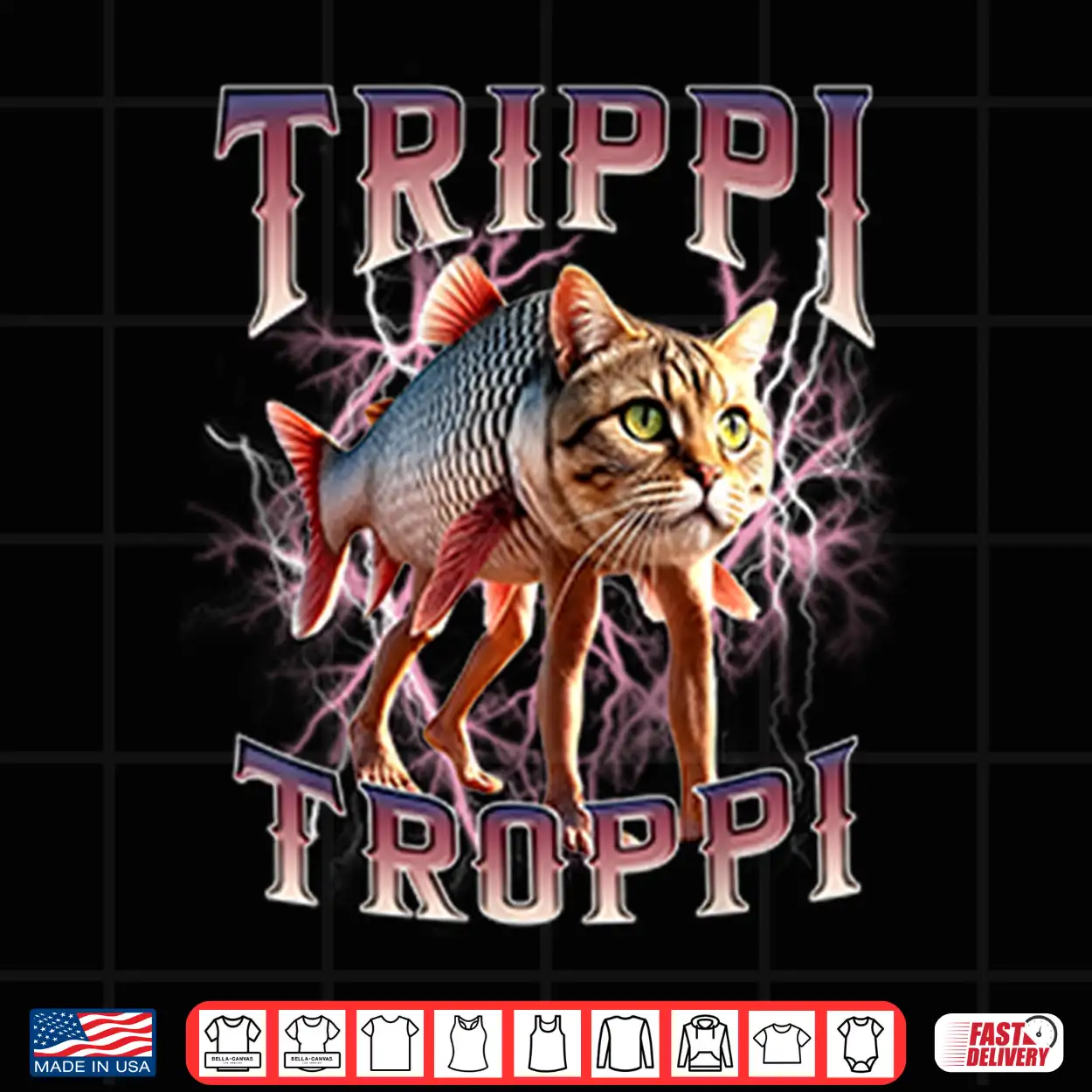 Trippi Troppi Brainrot Meme Shirt Trippi Troppi Brainrot Meme Shirt