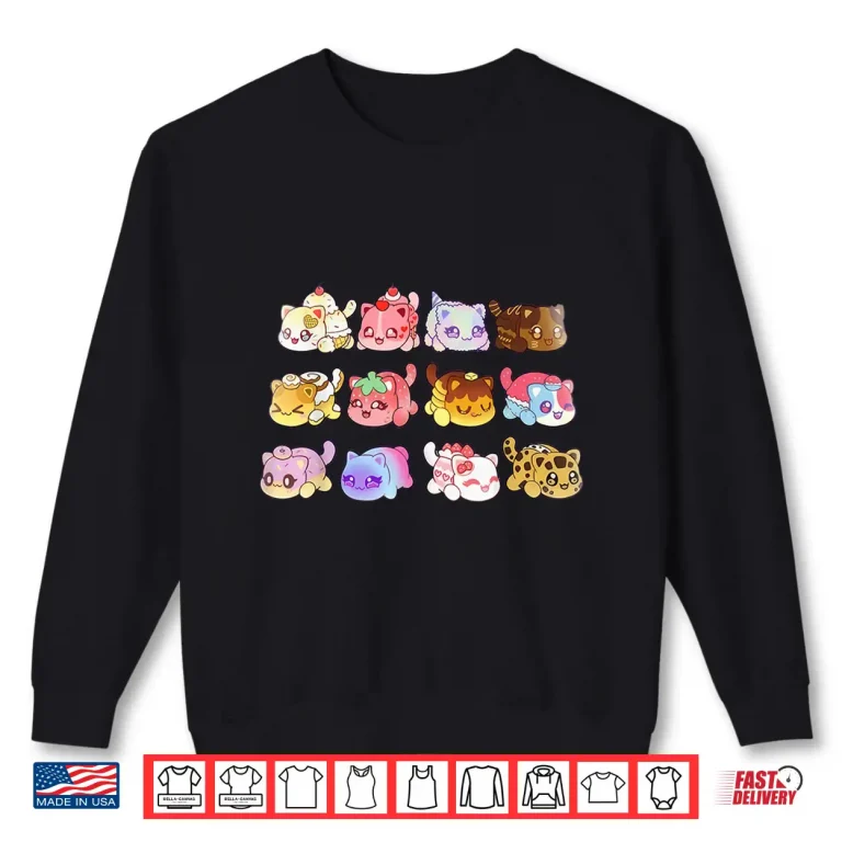 Sweatshirt Meemeow Cats Plush Shirt