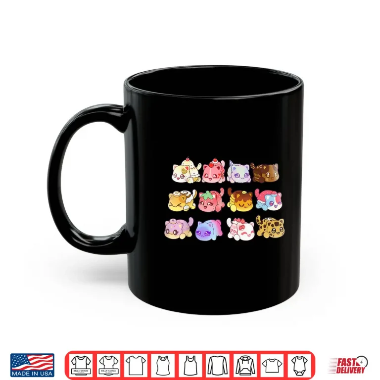 Mug Meemeow Cats Plush Shirt