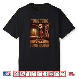 Tung Tung Tung Sahur Italian Brainrot Meme Shirt