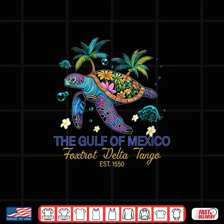 Design Womens Gulf Of Mexico Foxtrots Deltas Tangos Gulf Of Mexico Shirt