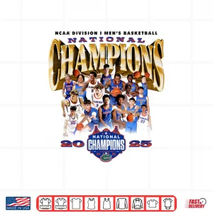 Design Florida 2025 Mens Basketball National Champions NIL Shirt