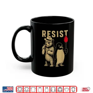 Resist Penguins And Bear Graphic We Stand With Penguins Shirt 3 Mug Resist Penguins And Bear Graphic We Stand With Penguins Shirt