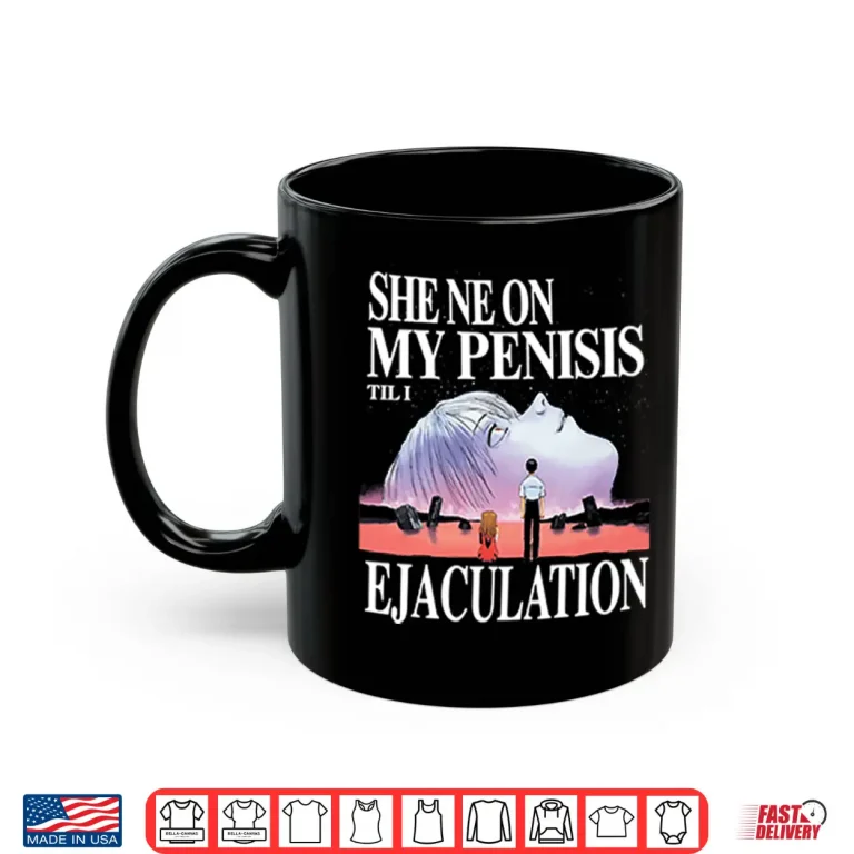 Mug Asuka And Shinji She Neon Penisis Til I Ejaculation Shirt