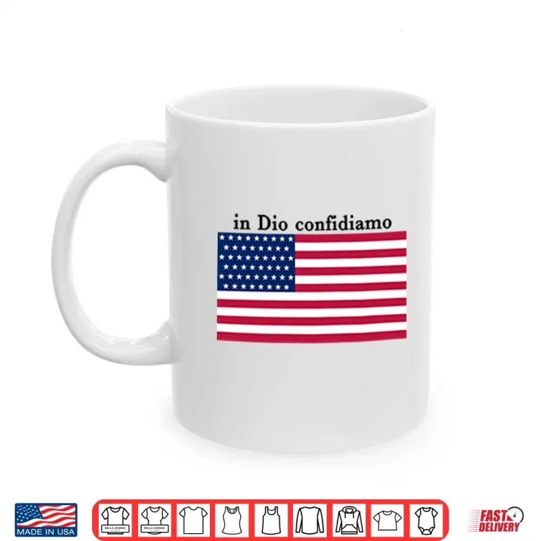 Mug Mayor Adams In Dio Confidiamo Shirt