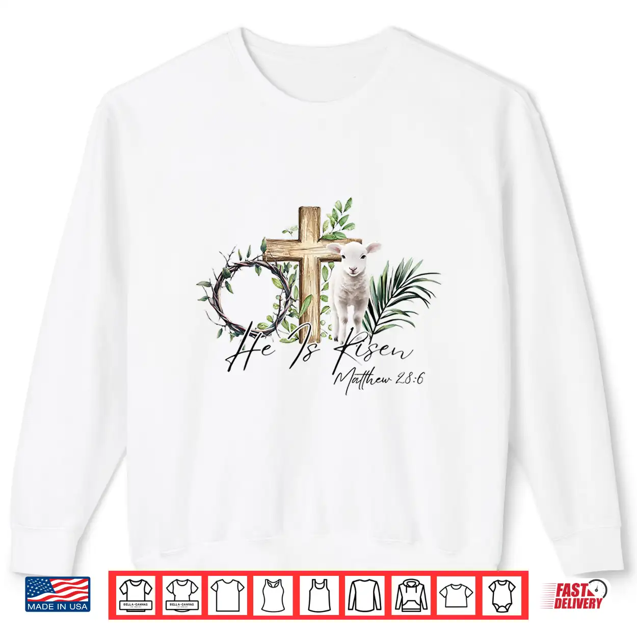 True Story He Is Risen Jesus Christian Cross Happy Easter Shirt True Story He Is Risen Jesus Christian Cross Happy Easter Shirt