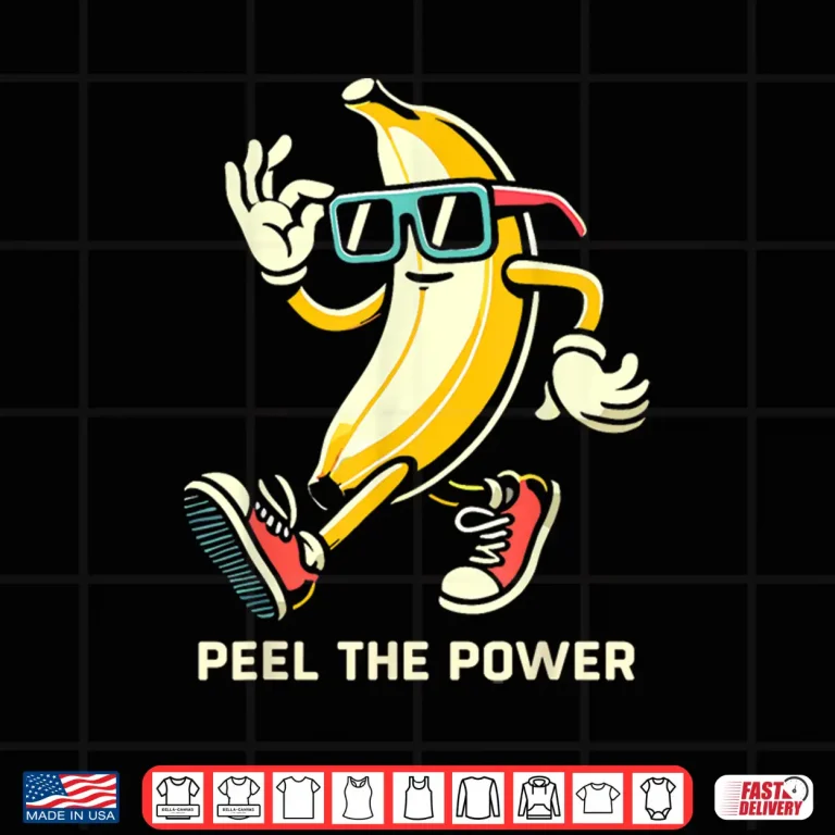 Design Retro Banana Pun Novelty Shirt