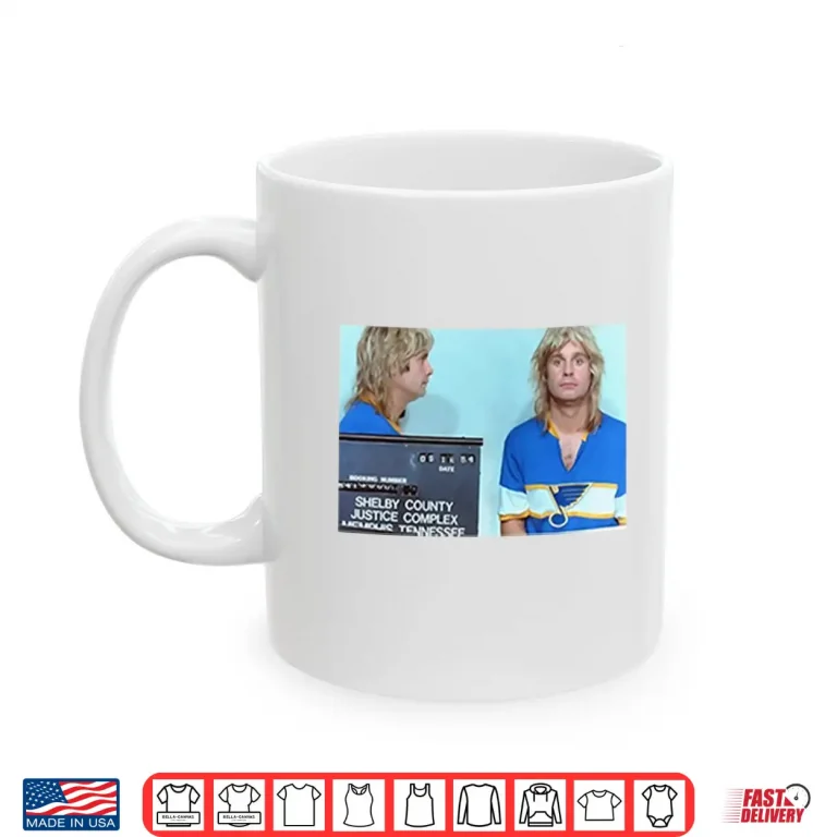 Mug Ozzy Osbourne Mugshot Shirt