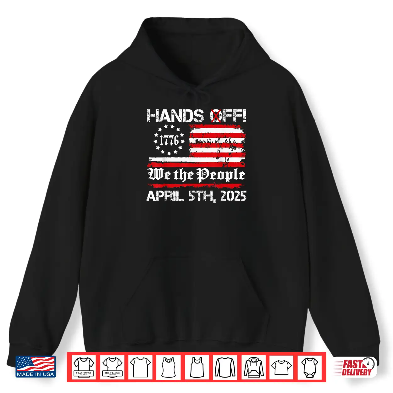 Hands Off Protest Saturday April 5 Usa Flag Shirt Hands Off Protest Saturday April 5 Usa Flag Shirt