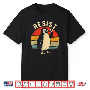 Resist Penguin Retro Resist Graphic Shirt