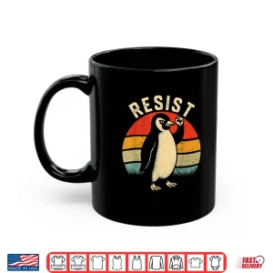 Mug Resist Penguin Retro Resist Graphic Shirt