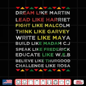 Design Black History Shirt Black History Month African American Shirt