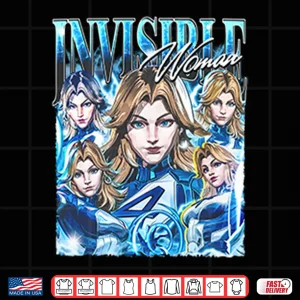 Design Invisible Woman Susan Storm Marvel Shirt 1