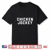 Chicken Jockey Pixel Rider Blocky Undead Video Game Zombie Shirt