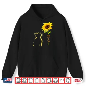 Hoodie 8647 Subtle Anti Trump 86 47 Cat Sunflower Cat Lovers Shirt