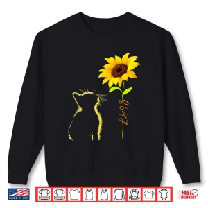 Sweatshirt 8647 Subtle Anti Trump 86 47 Cat Sunflower Cat Lovers Shirt