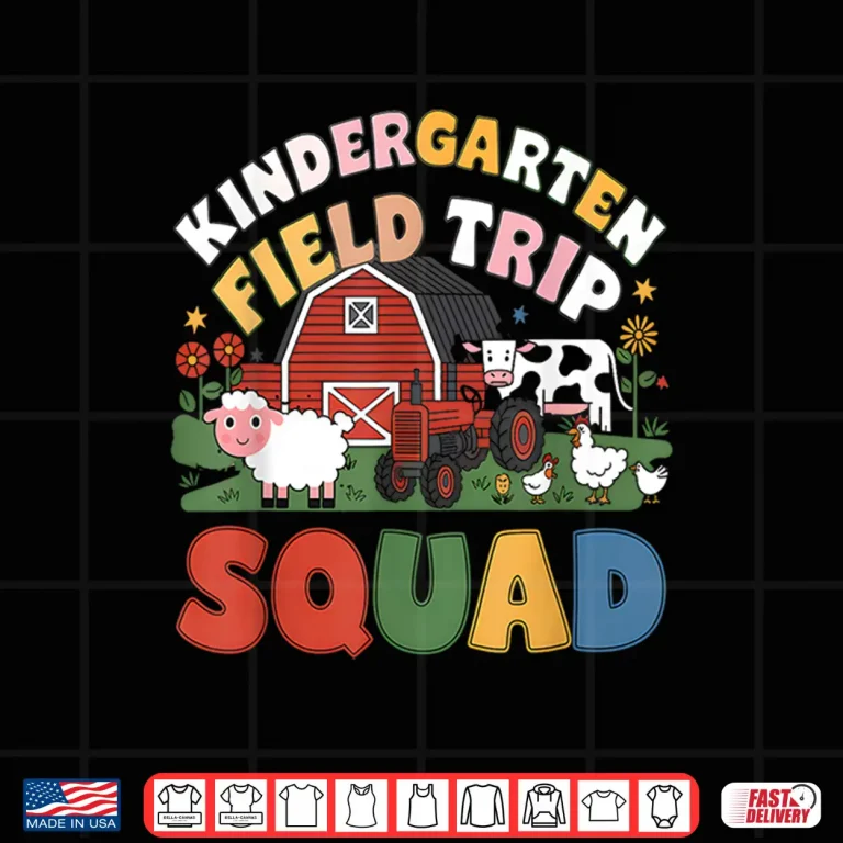 Design Kindergarten Field Trip Squad Teacher Students Matching Shirt