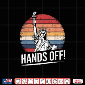 Design Resist Resistance Statue of Liberty Hands Off Protest Shirt