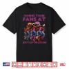 Where Them Fans At Funny Boots On The Ground Linedance Girls Shirt