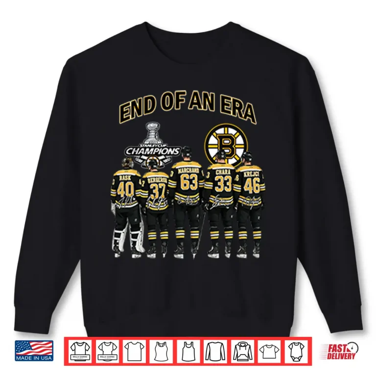Sweatshirt Boston Bruins End Of An Era Shirt