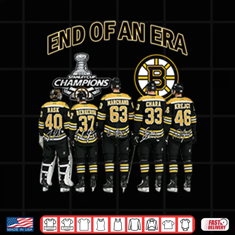Design Boston Bruins End Of An Era Shirt