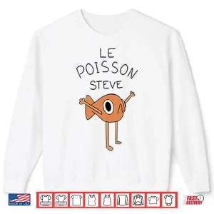 Le Poisson Steve Shirt 2 Sweatshirt Le Poisson Steve Shirt