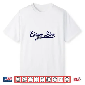 Coram Deo Baseball Premium Shirt