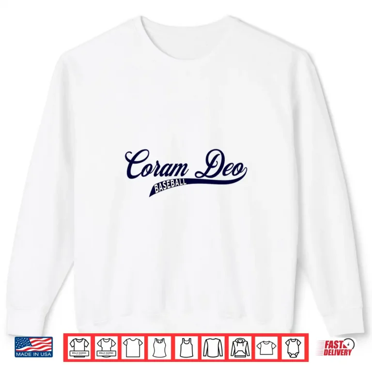 Sweatshirt Coram Deo Baseball Premium Shirt