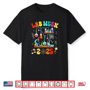 Med Lab Tech Lab Week 2025 Mystery Machine Of Diagnostics Shirt
