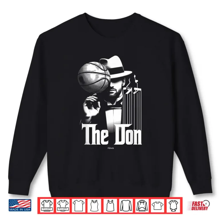 Luka The Don Godfather Of Basketball Shirt 2 Sweatshirt LUKA THE DON GODFATHER OF BASKETBALL Shirt