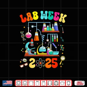 Design Med Lab Tech Lab Week 2025 Mystery Machine Of Diagnostics Shirt
