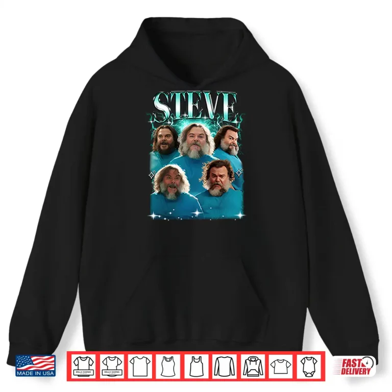 Hoodie Steve In Minecraft Movie Shirt