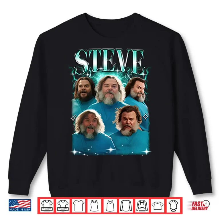 Sweatshirt Steve In Minecraft Movie Shirt