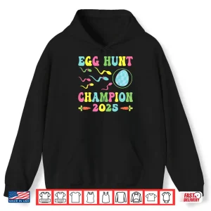Hoodie Easter Egg Hunt Champion Funny Dad Pregnancy Announcement Shirt