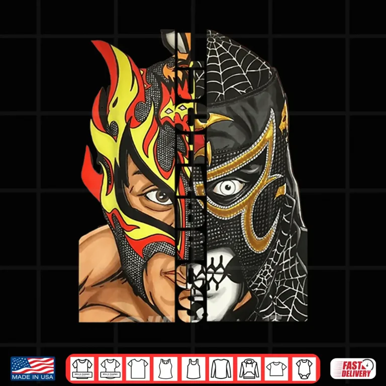 Design Penta says Lucha Bros Shirt