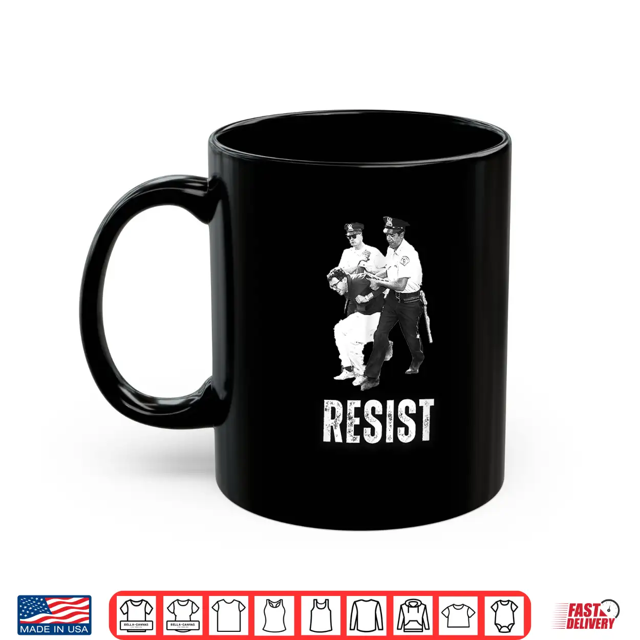 Young Bernie Sanders Arrested Resist Shirt Young Bernie Sanders Arrested Resist Shirt