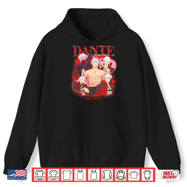 Hoodie Dante Demon Hunter Devil May Cry Shirt 1