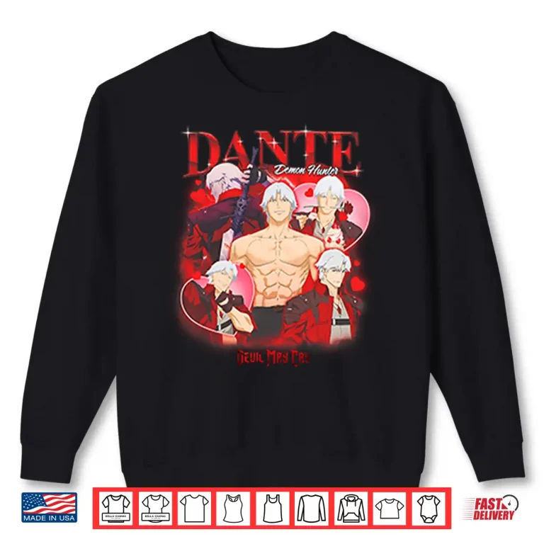 Sweatshirt Dante Demon Hunter Devil May Cry Shirt 1