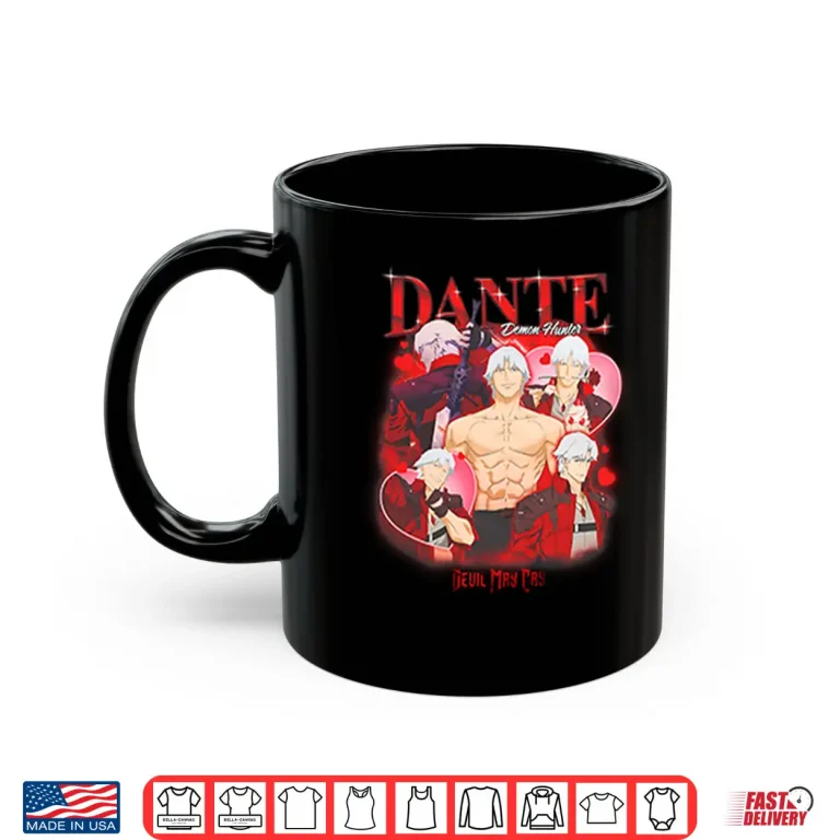 Mug Dante Demon Hunter Devil May Cry Shirt 1
