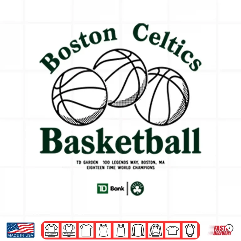 Design Boston Celtics Basketball Eighteen Time World Champions Shirt 1