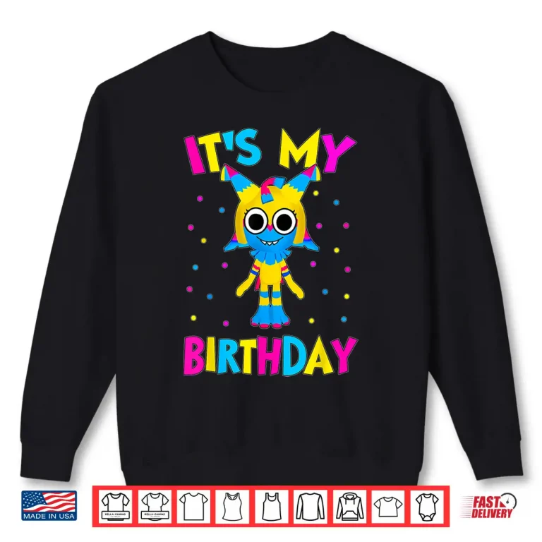 Sweatshirt Dandys World Yatta Toons Its my birthday Shirt 4