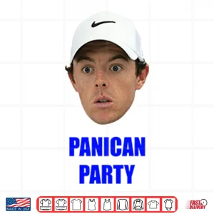 Design Rory McIlroy Panican Party Shirt 1