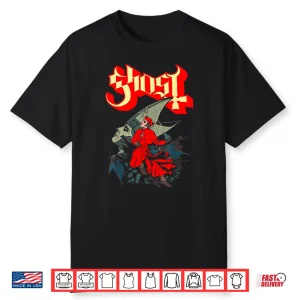 Ghost Cardinal Pope And Rats Shirt