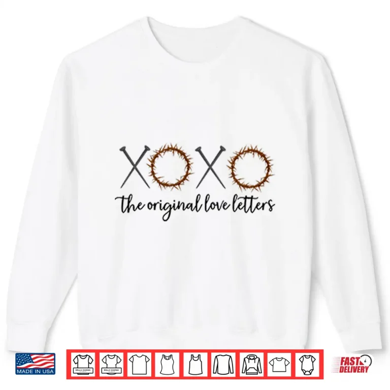 Sweatshirt XOXO The Original Love Letters Shirt 1