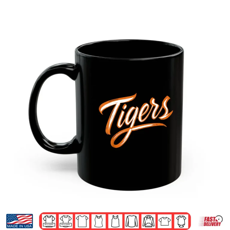 Mug Graphic Tigers Last Name Style Classic Shirt 4