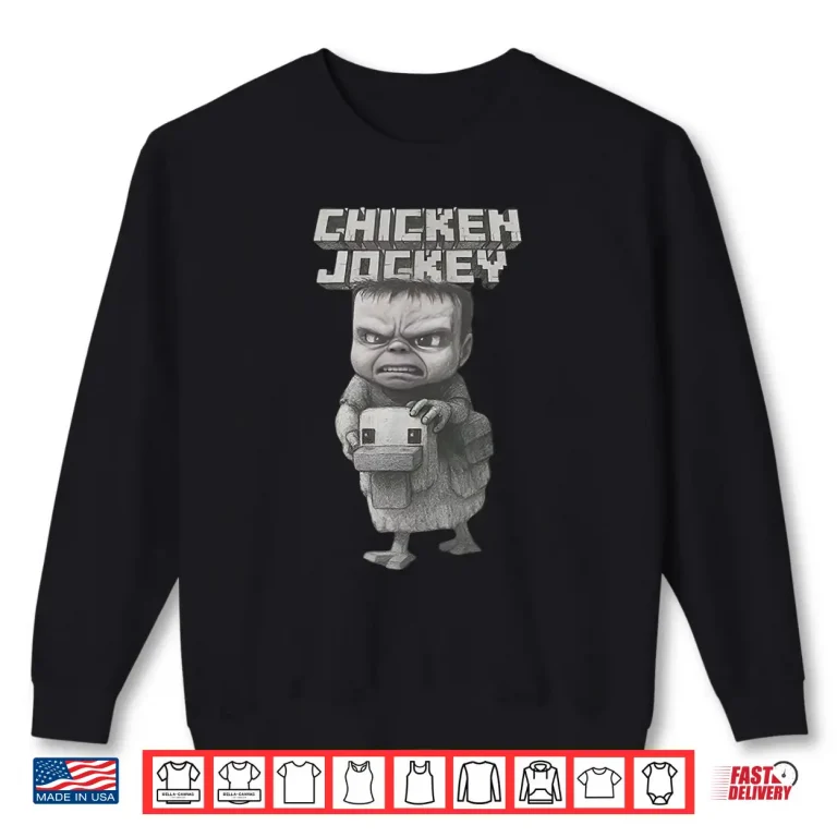 Sweatshirt Official Chicken Jockey Shirt 4