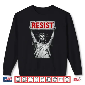 Sweatshirt Trump Resist Trump Protest Anti Political Protest Shirt 4