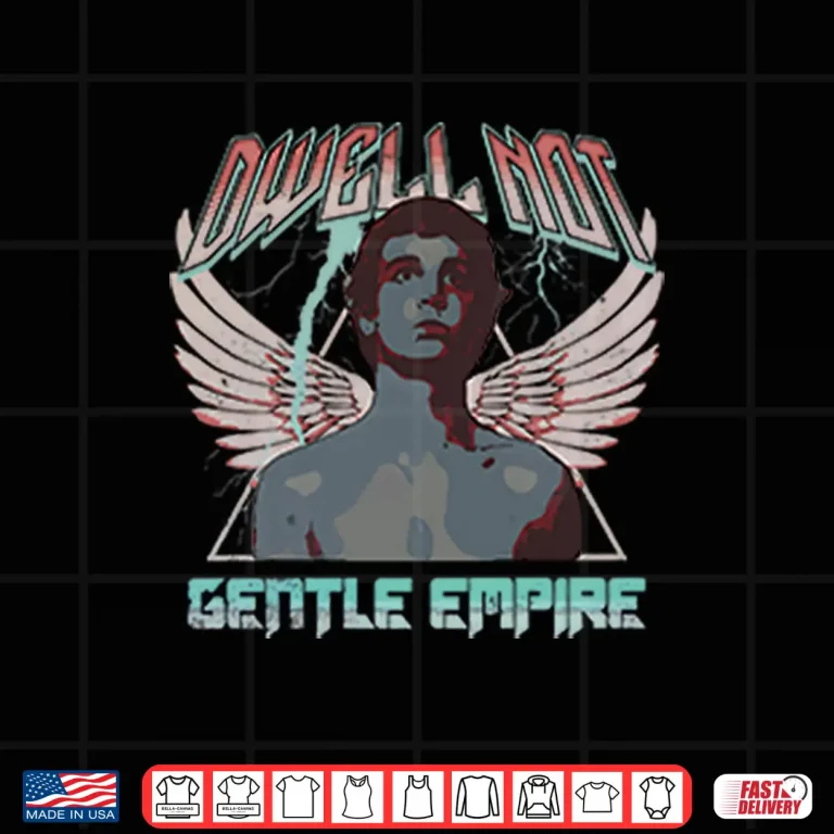 Design Rex Manning Day Dwell Not Gentle Empire Shirt