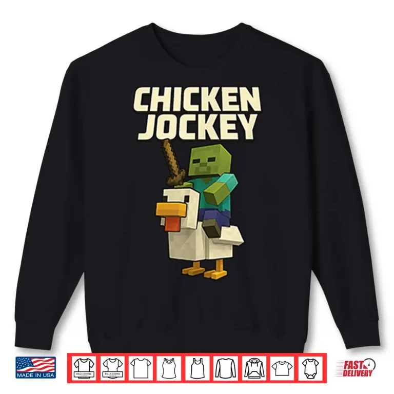 Sweatshirt Chicken Jockey Shirt 1