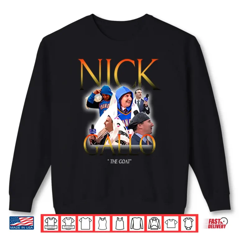Sweatshirt Nick Galo The Goat Shirt